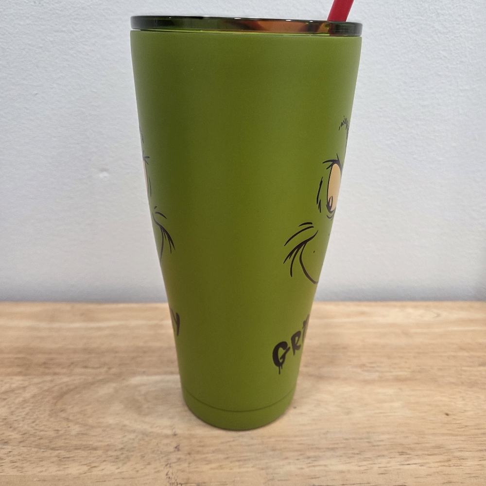 NEW 30 oz THE GRINCH Stainless Steel Tumbler  Christmas - Picture 9 of 16